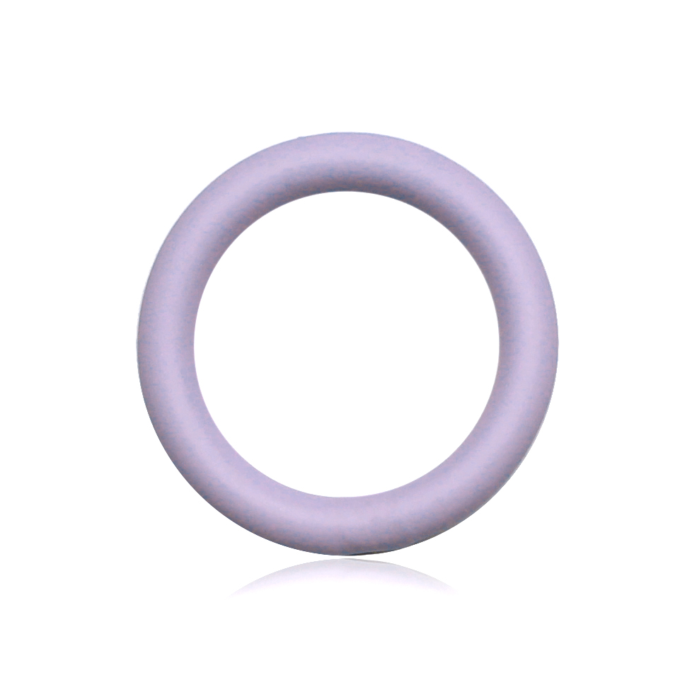 O-Ring mit Silikonbeschichtung, Pastell Flieder